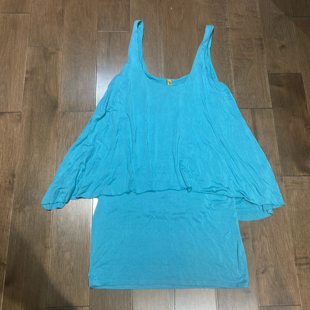 Rachel Pally turquoise blue dress size M